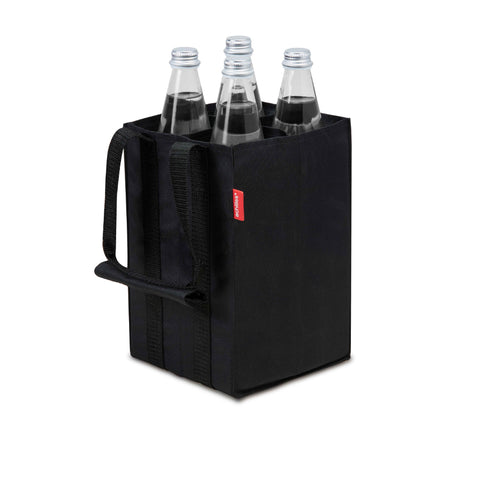 Tragetasche für 4 Flaschen Achilles™, schwarz