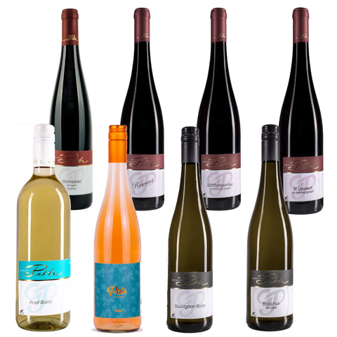 Großes Weinpaket Peth | Weißweine | Rotweine | Rosé | Rheinhessen | 8 Flaschen