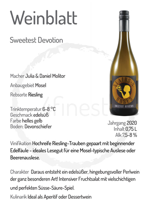 Stairs n´Roses Weine | Sweetest Devotion | Mosel | 6er Karton