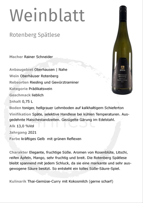 Stein Weine | Riesling & Gewürztraminer | Nahe | 6er Karton