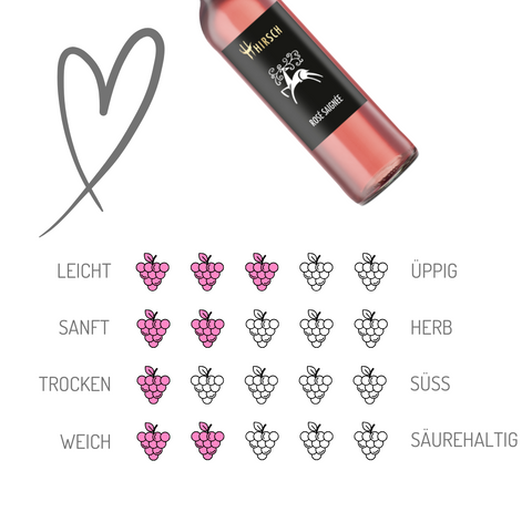Hirsch Weine | Rosé Saigneé | Württemberg | 6er Karton